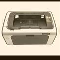 Hp P1108 Single Function Monochrome Laser  Printer (Refurbished)