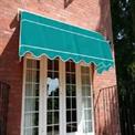 Acerylic green and red Window Awning, For Sun And Rain Protection