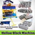 Mild Steel Semi Automatic Hollow Block Making Machine, For Construction, Capacity: 500-1000 Blocks per hour