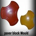 Cosmic Silicone Plastic Paver Mould, Thickness: 60 mm
