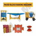 Mild Steel Cement paver tile Making Machine, For Industrial