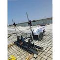 2 Wheel Concrete Laser Guided Screed Machine  Machine