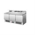 Salad Counter - Three door Without GN Pan