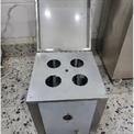 4 Piece Gas Operated Kullad Pizza Maker Machine, For Commercial Use