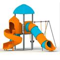 Multicolor Plastic Outdoor Playground Set
