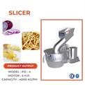 Stainless Steel Automatic PO - 4 Potato Slicer