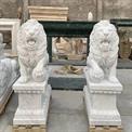 Marble Lion Statue