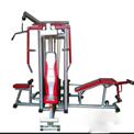 Four Station Gym Steel Plate