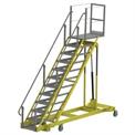 Easy Move Aluminium Trolley Ladder