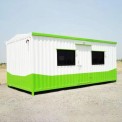 24 Feet Mild Steel Portable Office Cabin