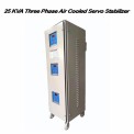 25 KVA Three Phase Air Cooled Servo Stabilizer, For Industrial, 300V