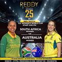 Reddy Anna Book: Live Updates & 24/7 Support for South Africa Women vs Australia Women 2025!