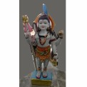 3 Ft Lord Shiva Marble Statue, Temple