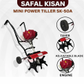 3 Hp Petrol Mini Power Weeder Tiller