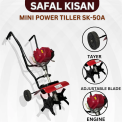 3 Hp Petrol Mini Power Weeder Tiller