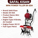 3 Hp Petrol Mini Power Weeder Tiller