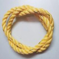 3 Strand Yellow Garware PP Ropes, For Industrial, Size: Up To 64 mm