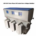 300 KVA Three Phase Oil Cooled Servo Voltage Stabilizer, For Industrial