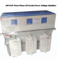 300 KVA Three Phase Oil Cooled Servo Voltage Stabilizer, For Industrial