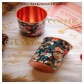 300 ml Printed Copper Glass, 2 Piece