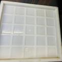 30mm PVC Chequered Tile Mould, For Making Tiles