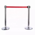 320 mm Barricade Stand Nylon Que Manager , For Bank