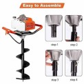 3.5HP Earth Auger Machine
