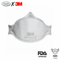 3M 1870+ Aura N95 FDA Approved Health Care Particulate Respirator and Surgical Mask