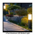 4 Feet Aluminum LED Bollard Light