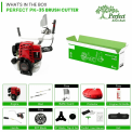 4 Stroke 2HP Side Pack Brush Cutter