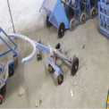 4 Wheel Drum Trolley, For Industrial