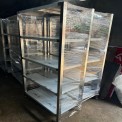 5 Shelves Stainless Steel Commercial Rack, For Supermarket