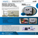 500 VA wall mounted Digital smart Inverter with Inbuilt Lithium Battery