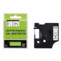 53713 Dymo 24mm Black On White Compatible Label Tape