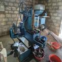 6 Bolt Commercial Expeller Sesame Semi Automatic Oil Mill Machine