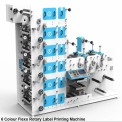 6 Colour Flexo Rotary Label Printing Machine