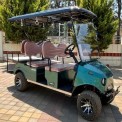 6 Seater Electric Golf Cart With Flip Seats for Small and Large Campus Purpose