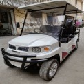 6 Seater White Electric Golf Cart