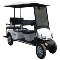6 Seater White Electric Golf Cart, Vehicle Model: Savy Classic