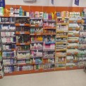 6 Shelves Groceries Equipment Supermarket, For Departmental Stores, Wall Mounted