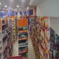 6 Shelves Groceries Equipment Supermarket, For Departmental Stores, Wall Mounted