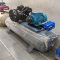 600 Pound Tank 3 Hp Double Piston Air Compressor 3 Hp Motor Single Phase