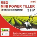 7 HP Power Tiller Machine