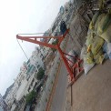 8-10 (m) With Trolley Automatic Construction Crane, Capacity: 0-1 ton