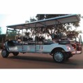 8 Seater Sky Blue Electric Golf Cart, 120 Km