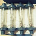 ABS & PolyCarbonate Aster Plastic Threaded Rotameter