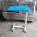 ABS Gear Handle Adjustable Overbed Table