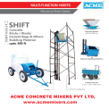 ACME See Saw Material Lift Hoist With Electric Winch, Capacity: 0-1 ton