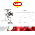 Ajanta Gravy Machine, Capacity: 20 kg/hr
