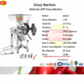 Ajanta Gravy Machine, Capacity: 20 kg/hr